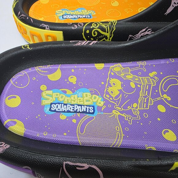 SpongeBob Squarepants Slide Sandals Men's Size 9 & 13 Patrick Lightweight - Picture 6 of 10